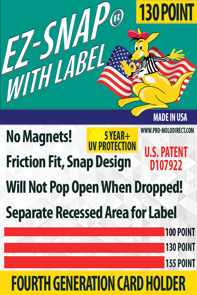 Coming Soon! EZ-Snap™ with Label, 130 Point