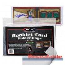Resealable Bag for Booklet Card in Holder (Horizontal) - Pack of 100