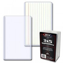 BCW 3" x 5" Top Loader - Pack of 25