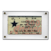 Non-Recessed Four Screw for trading cards or ticket stubs up to 2.75 by 4 inches