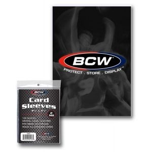 BCW Regular Card Soft Sleeves - Pack of 100