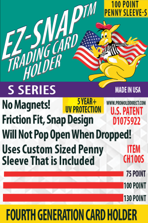 New! EZ-Snap™, 100 Point with Custom Penny Sleeve, S Series