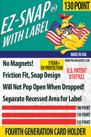 Coming Soon! EZ-Snap™ with Label, 130 Point