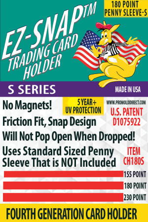 New! EZ-Snap™, 180 Point with Custom Penny Sleeve, S Series