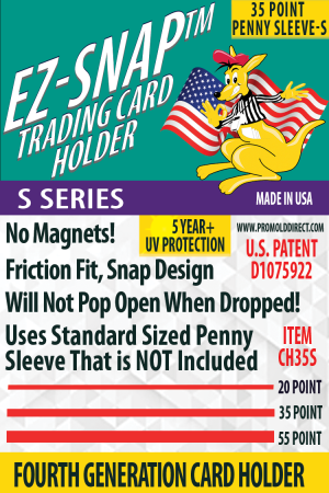 Coming Soon! EZ-Snap™, 35 Point with Penny Sleeve, S Series