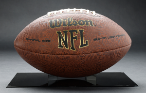 Black Base with Cradle for NFL Football 