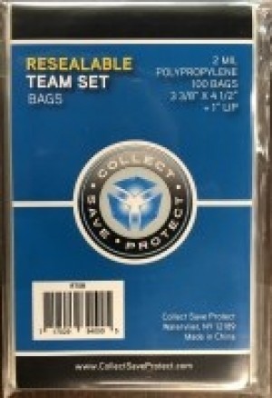 CSP Team Set Bag or Magnetic Card Holder Sleeve - 100 Pack